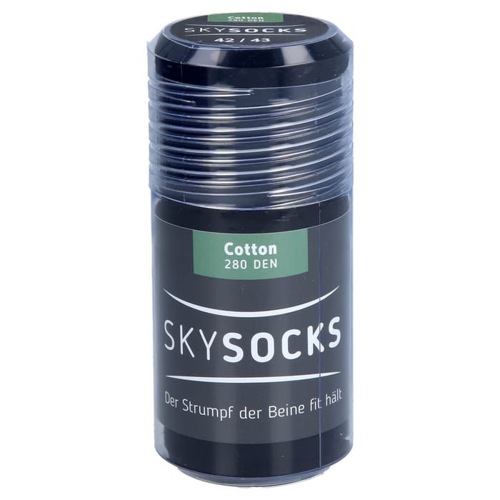 Skysocks Cotton 280den Ad 42/43 black