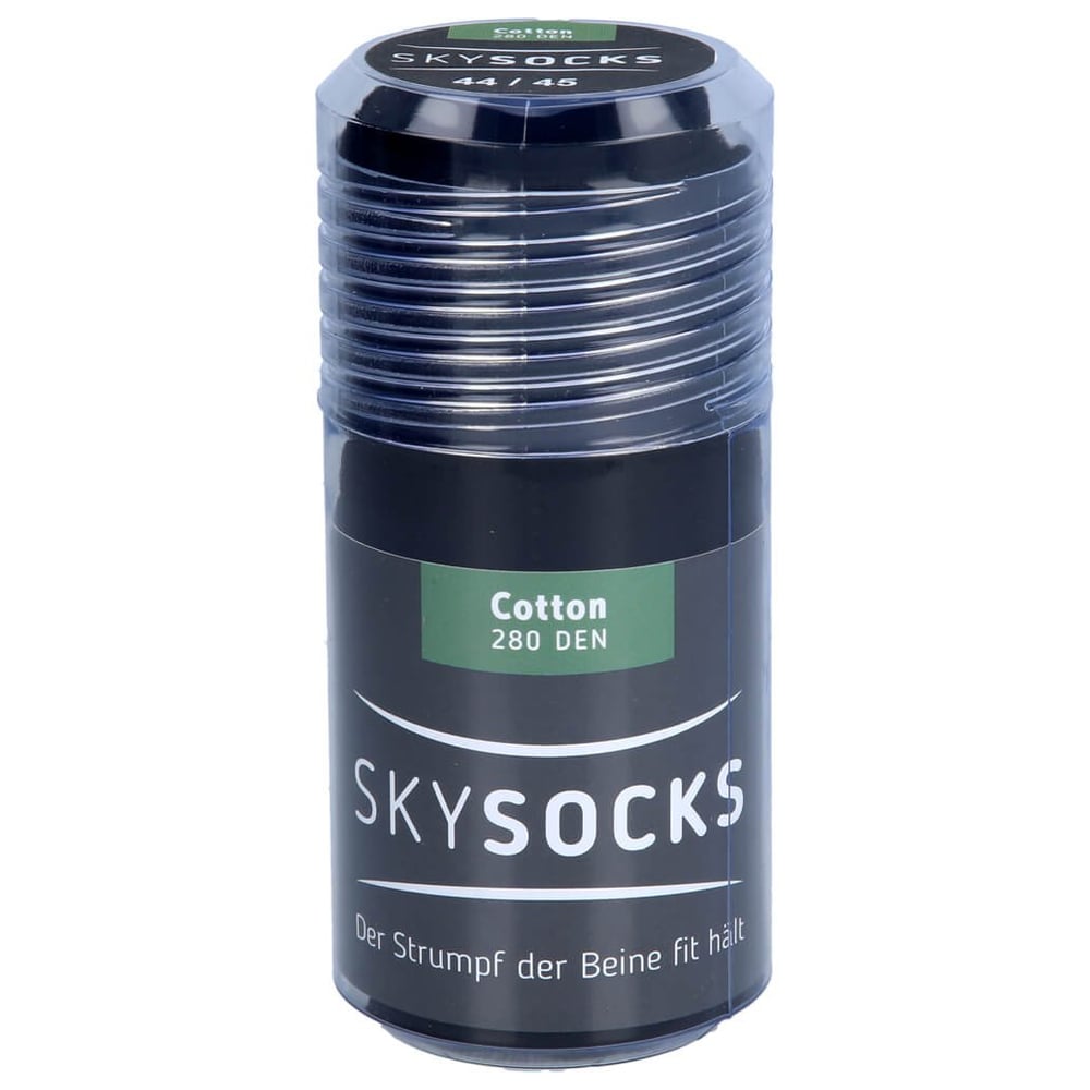 Skysocks Cotton 280den Ad 44/45 black