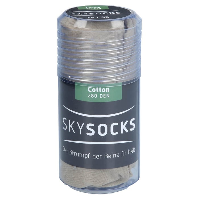Skysocks Cotton 280den Ad 38/39 sand
