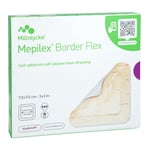 Mepilex Border Flex Schaumverband haftend 7,5x7,5 cm Kohlpharma Produktbild 1