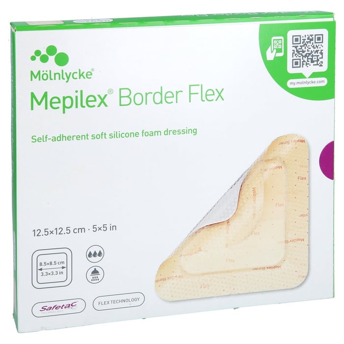 Mepilex Border Flex 12.5x12.5 cm