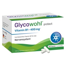 Glycowohl Vitamin B1 Thiamin 400 mg hochdos. Kapseln