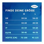 TENA Silhouette Plus Black M Inkontinenz Pants