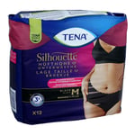 TENA Silhouette Plus Black M Inkontinenz Pants