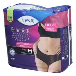 TENA Silhouette Plus Black M Inkontinenz Pants