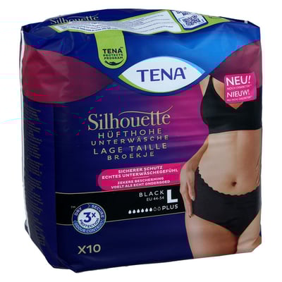 TENA Silhouette Plus Bla L