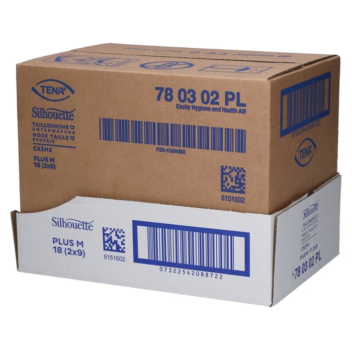 TENA SILHOUETTE Plus M creme Inkontinenz Pants