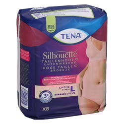 TENA SILHOUETTE Plus L creme Inkontinenz Pants