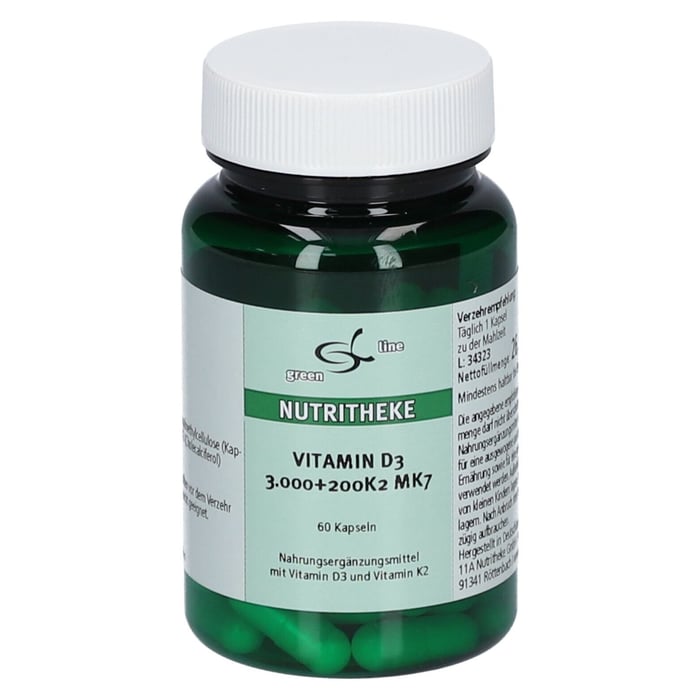 Vitamin D3 3.000+200k2 Mk7