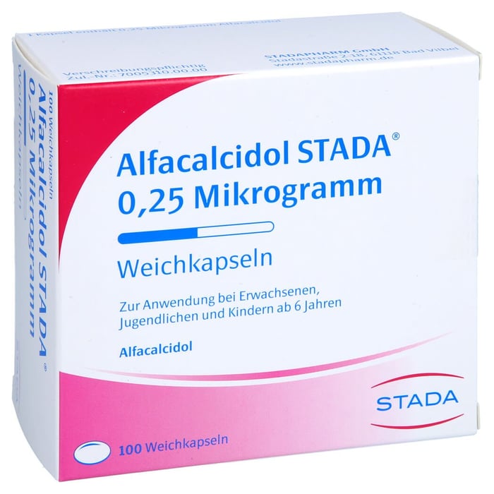 Alfacalcidol STADA 0,25 Mikrogramm