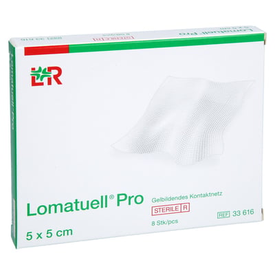 Lomatuell Pro 5x5 cm Steril Bios Medical Produktbild 1