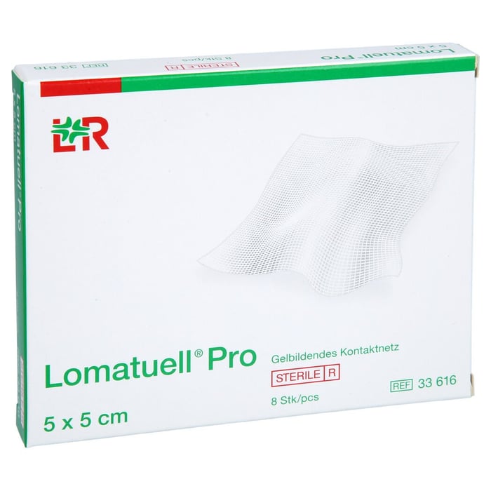 Lomatuell Pro 5x5cm Steril