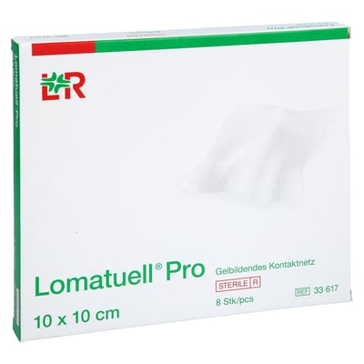 Lomatuell Pro 10x10 cm steril