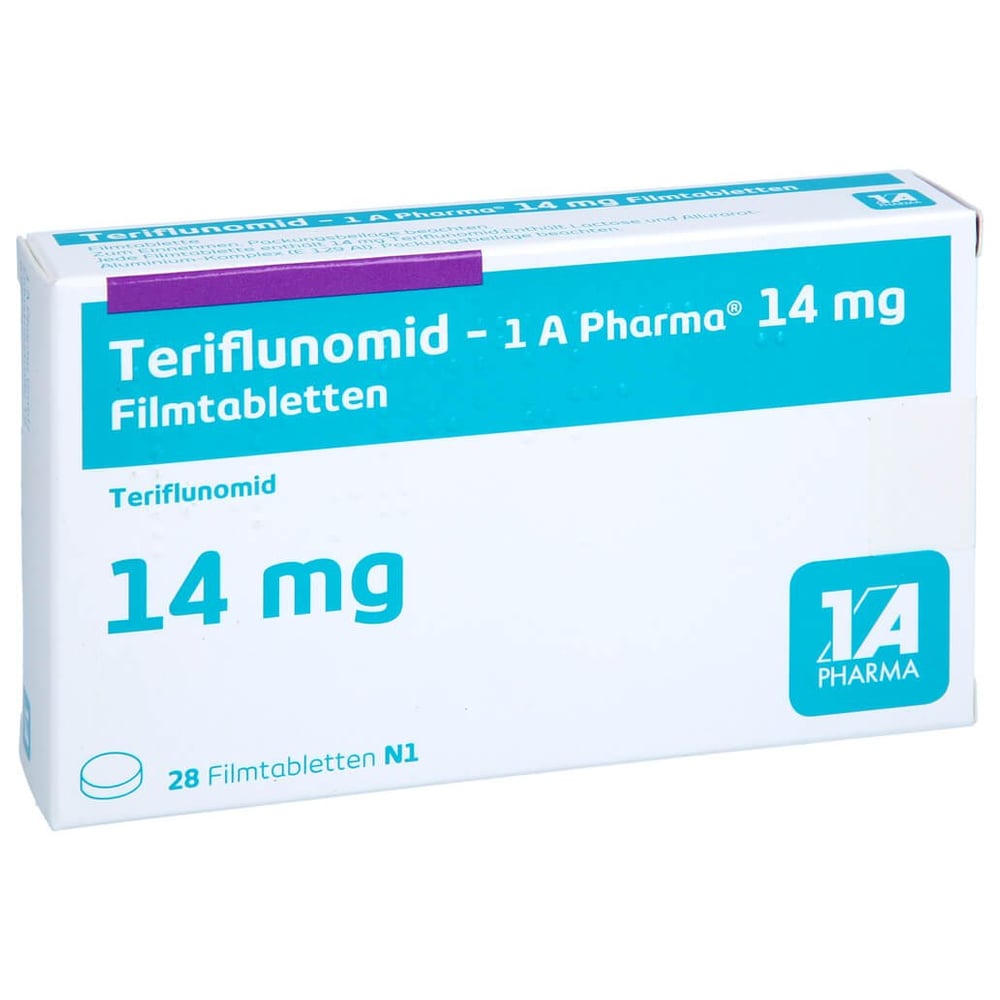 Teriflunomid - 1 A Pharma 14 mg Filmtabletten