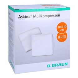 Askina Mullkompressen 10x10 cm steril EurimPharm