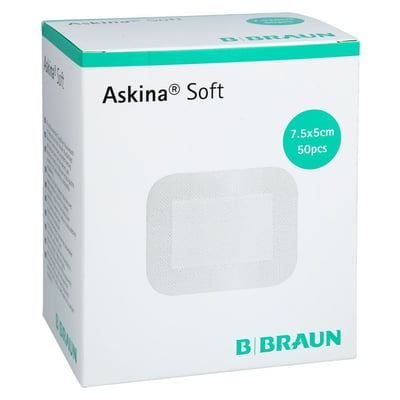 Askina Soft Wundverband 5x7.5 cm steril