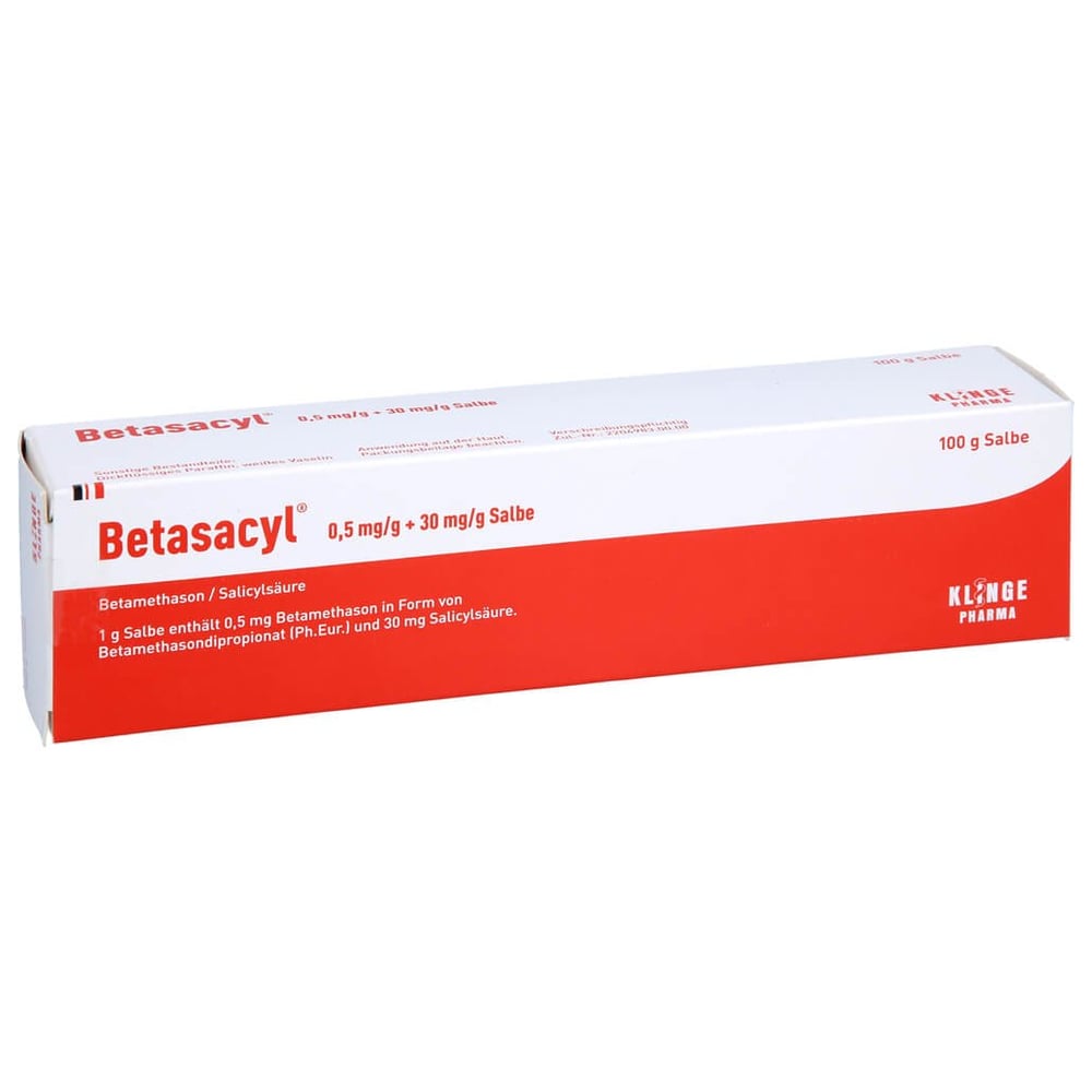 Betasacyl 0.5 mg/g +30 mg/g Salbe