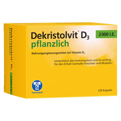 Dekristolvit D3 2000 I.E. pflanzlich Produktbild 1