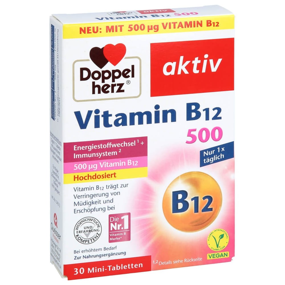 Doppelherz Vitamin B12 500