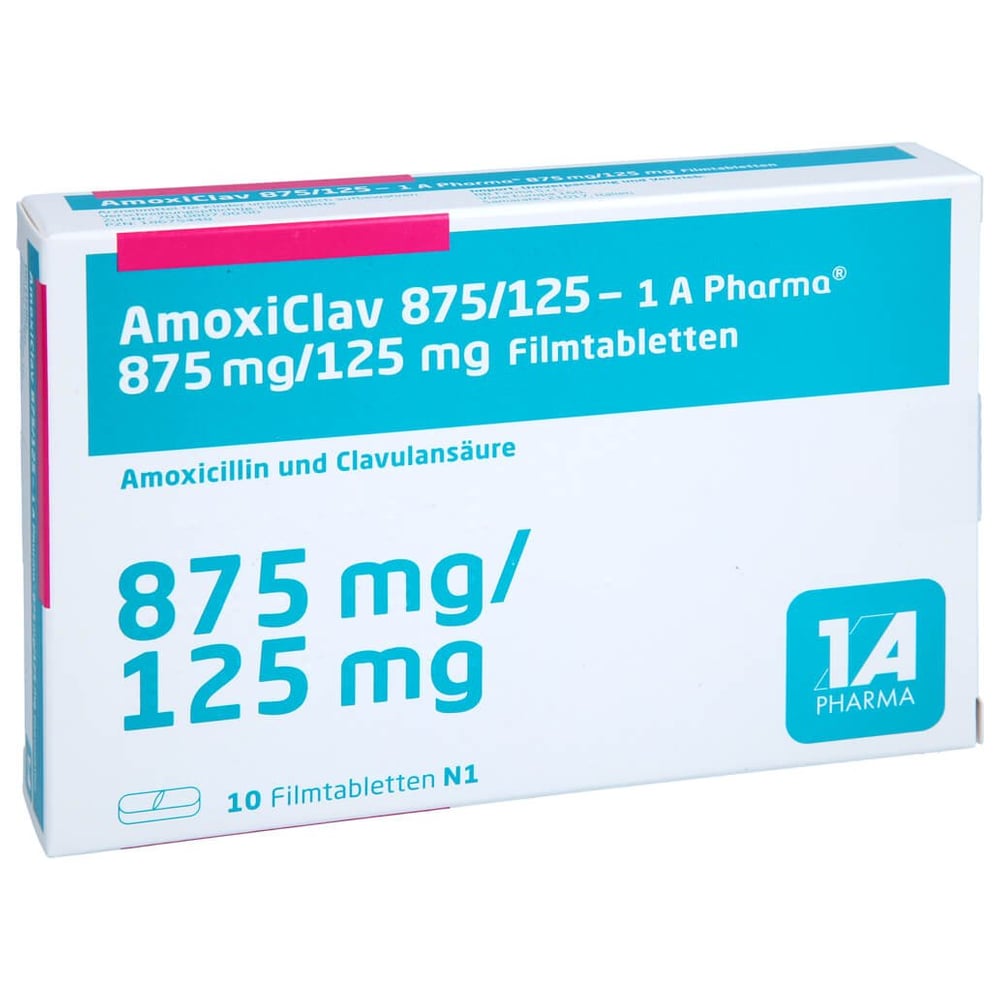 AmoxiClav 875/125-1A Pharma
