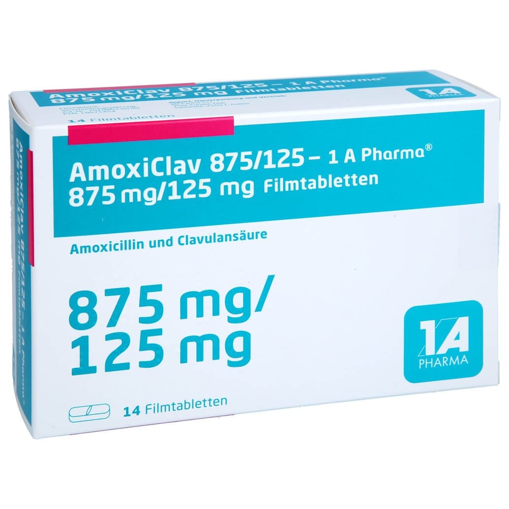 AmoxiClav 875/125-1A Pharma