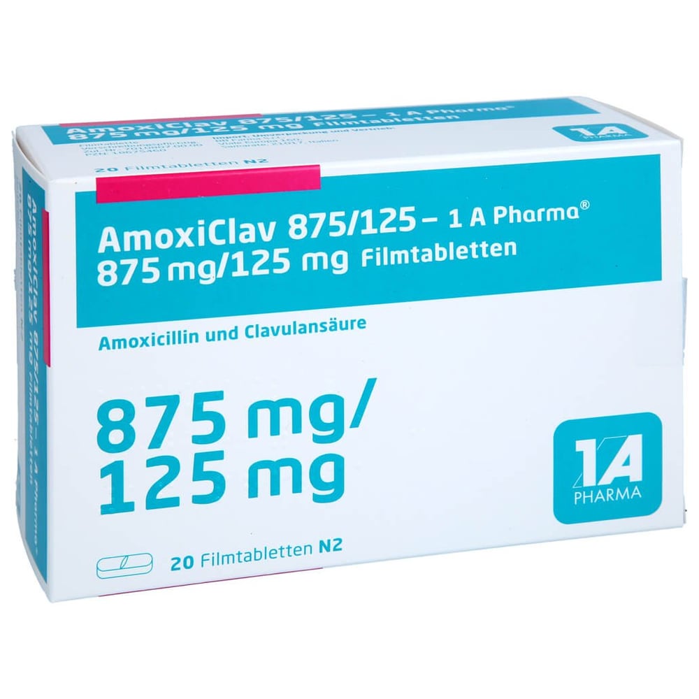 AmoxiClav 875/125-1A Pharma