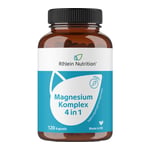 Magnesium Komplex 4 in 1 hochdosiert vegan Produktbild 1