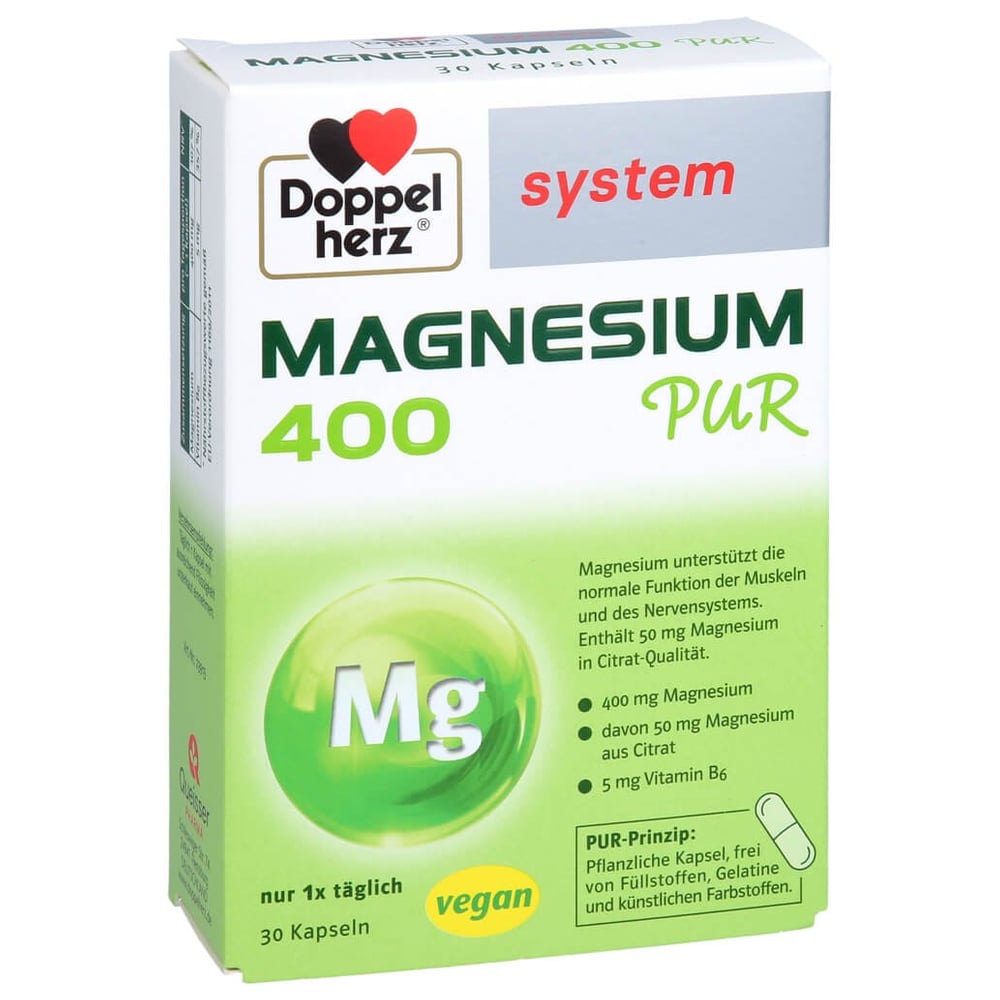 Doppelherz Magnesium 400 Pur system