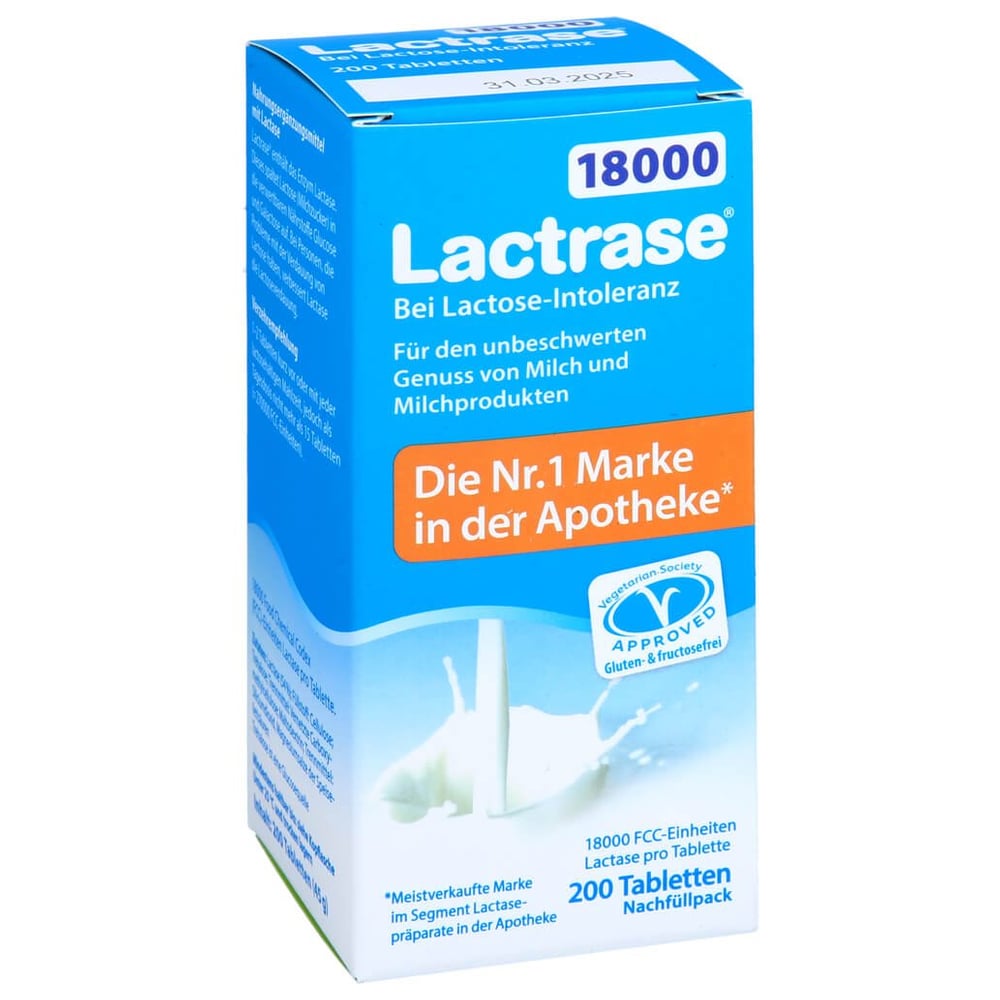 Lactrase 18000 FCC teilbare Tbl. Nachfüllpack
