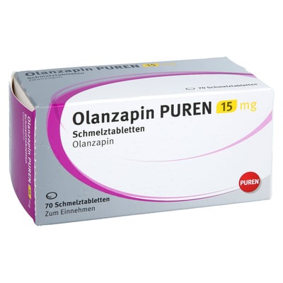 Olanzapin PUREN 15 mg Produktbild 1