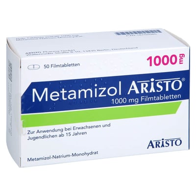 Metamizol Aristo 1000 mg