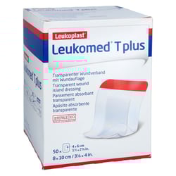 Leukomed transp.plus sterile Pflaster 8x10 cm