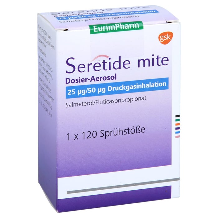 SERETIDE MITE DOS25UG/50UG