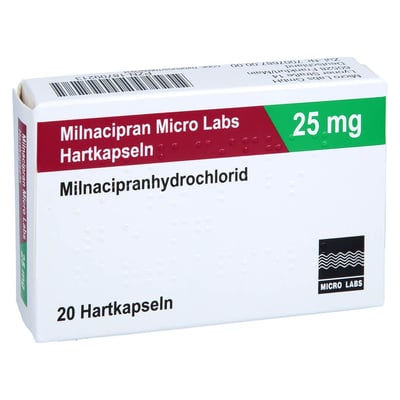Milnacipran Micro Labs 25 mg Hartkapseln