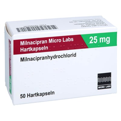 Milnacipran Micro Labs 25 mg Hartkapseln Produktbild 1