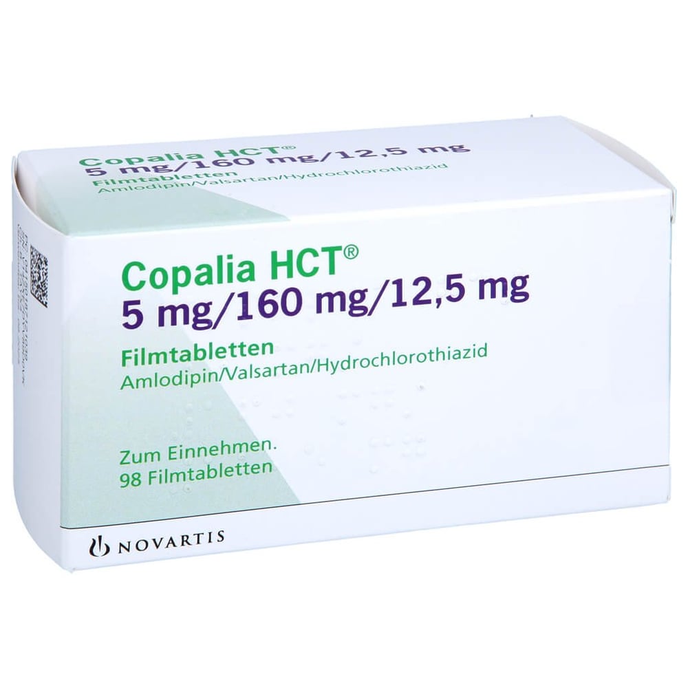 Copalia HCT 5 mg/160 mg/12,5 mg