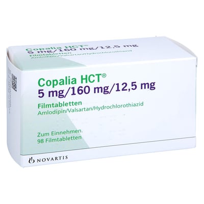 Copalia HCT 5 mg/160 mg/12,5 mg