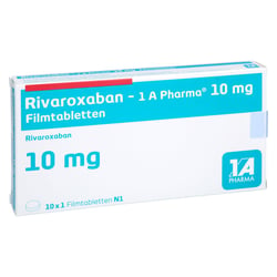 Rivaroxaban-1A Pharma 10 mg