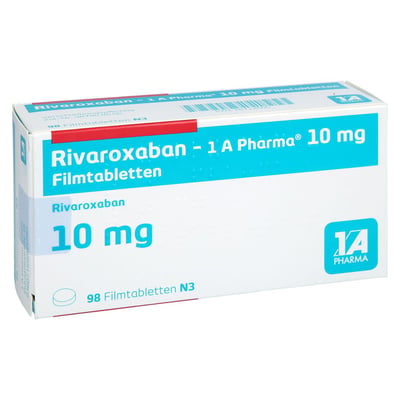 Rivaroxaban-1A Pharma 10 mg Produktbild 1