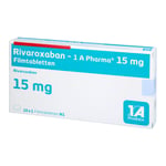 Rivaroxaban-1A Pharma 15 mg Produktbild 3