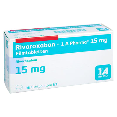Rivaroxaban-1A Pharma 15 mg Produktbild 1