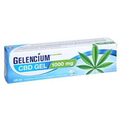 Gelencium Cannabis Cbd Gel kühlend Tube