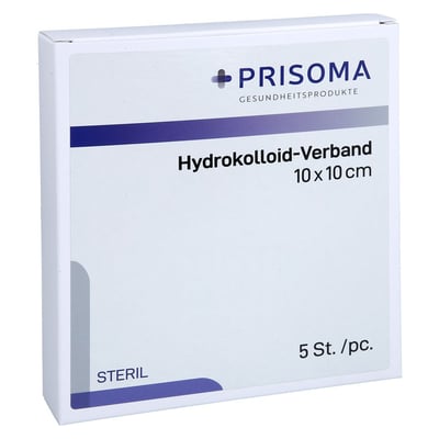 HYDROKOLLOID-Verband 10x10 cm + Prisoma