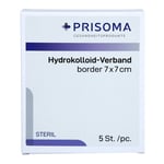 HYDROKOLLOID-Verband border 7x7 cm