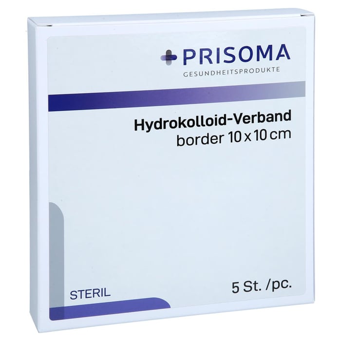 HYDROKOLLOID-Verband border 10x10 cm