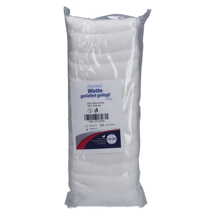 Watte gefaltet gelegt 50%Baumwolle 50%Viskose