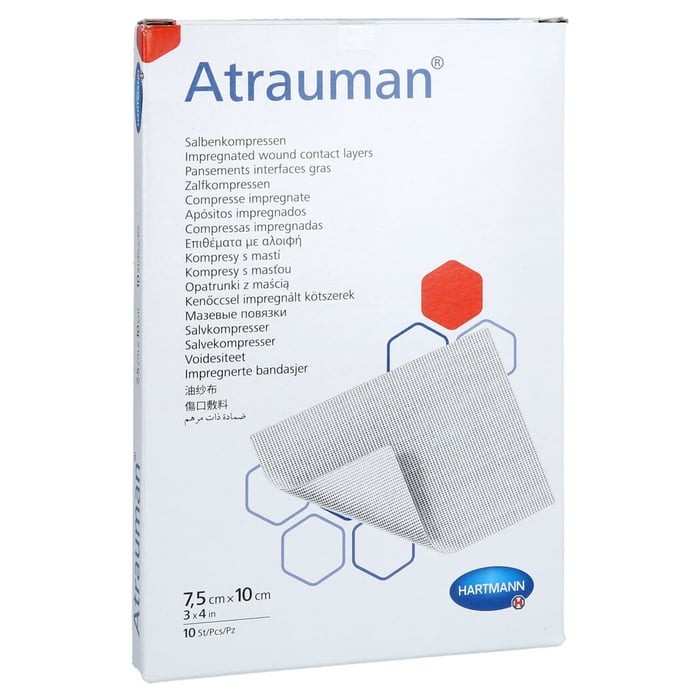 Atrauman 7,5x10 cm steril Kompressen