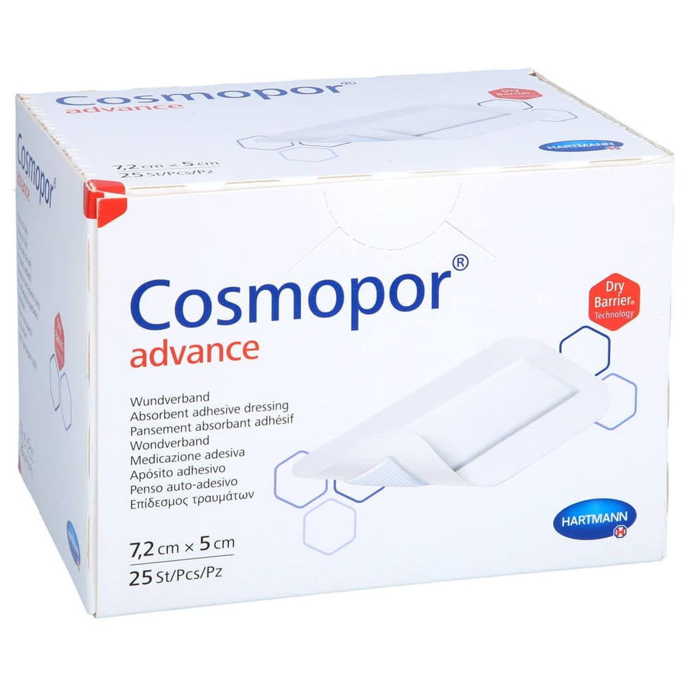 Cosmopor Advance Wundverband 5x7,2 cm Acti Medi