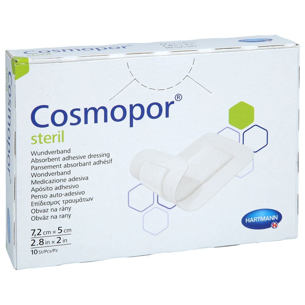 Cosmopor steril Wundverband 5x7,2 cm