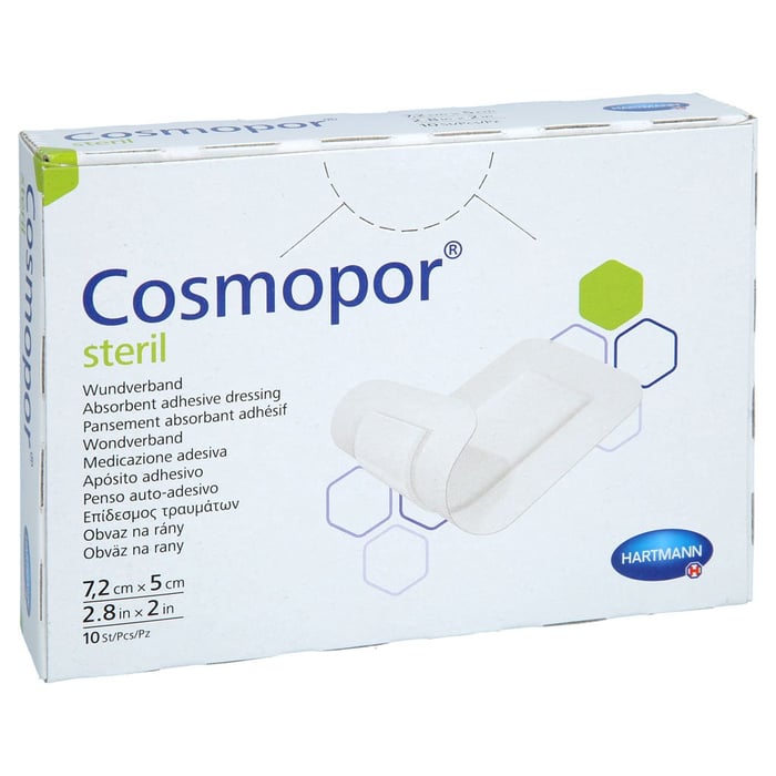 Cosmopor steril Wundverband 5x7,2 cm